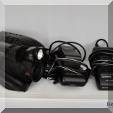 E10. Panasonic video camera. 